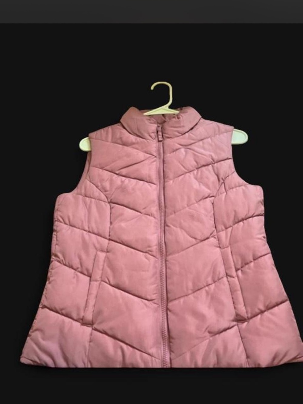 Aeropostale Dusty Pink Quilted Puffer Vest